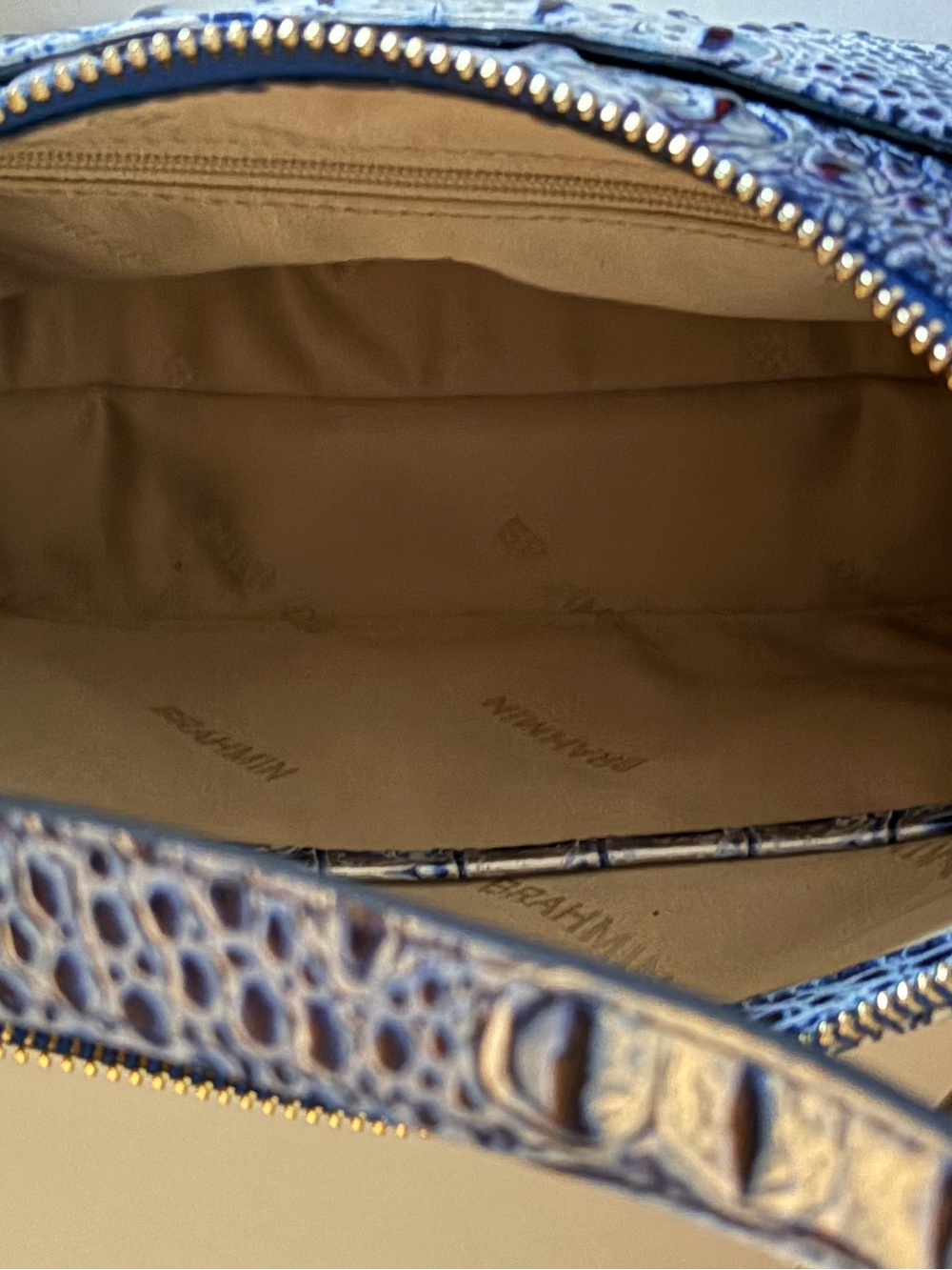 Brahmin Esme Shoulder Bag Coastal Blue Melbourne - Picture 4 of 8